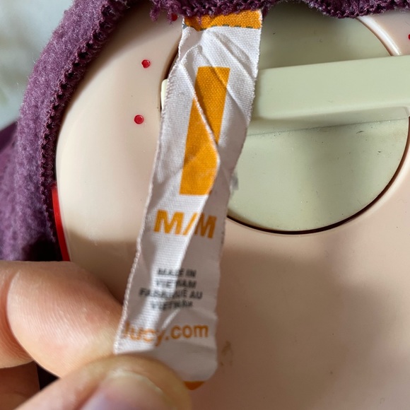 Open cardigan maroon. Lucy.com - Picture 2 of 4